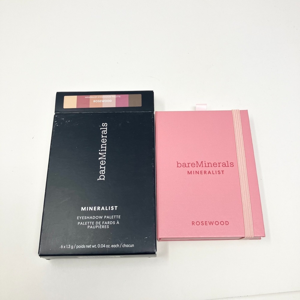 BareMinerals Mineralist Eyeshadow Palette Pigmented Blendable Vegan Rosewood‎
